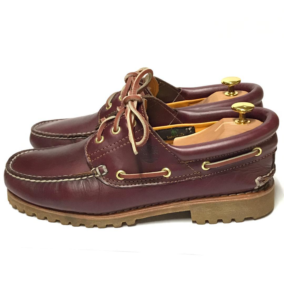 ティンバーランド 3EYE CLASSIC LUG 27cm バーガンディ