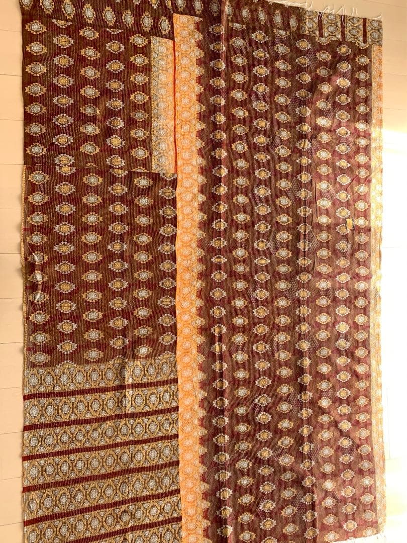 ✴︎ヴィンテージカンタキルト　ラリーキルト　マルチカバー✴︎