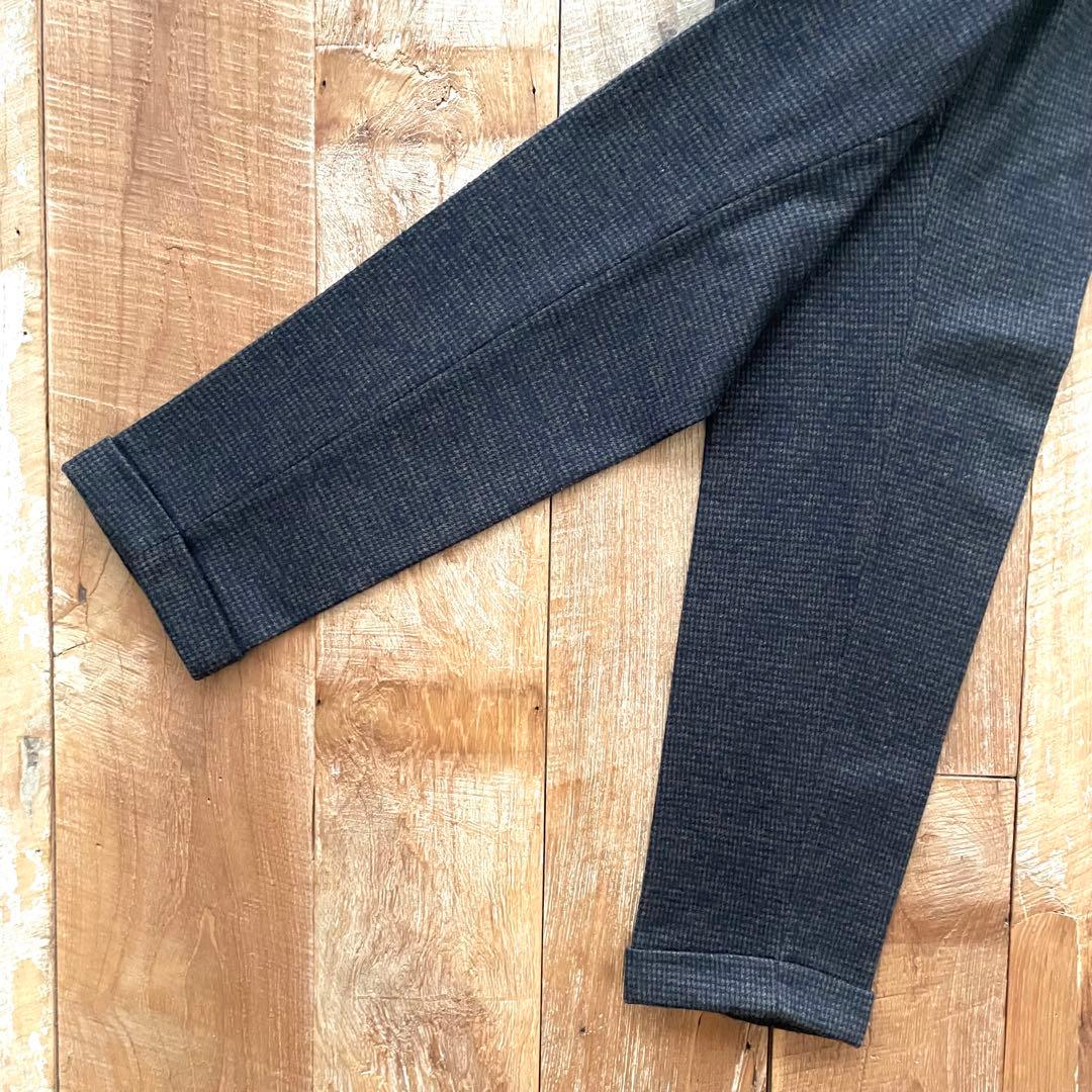 トラ吉 2本セット ÉDIFICE イージー ウール スラックスパンツ S