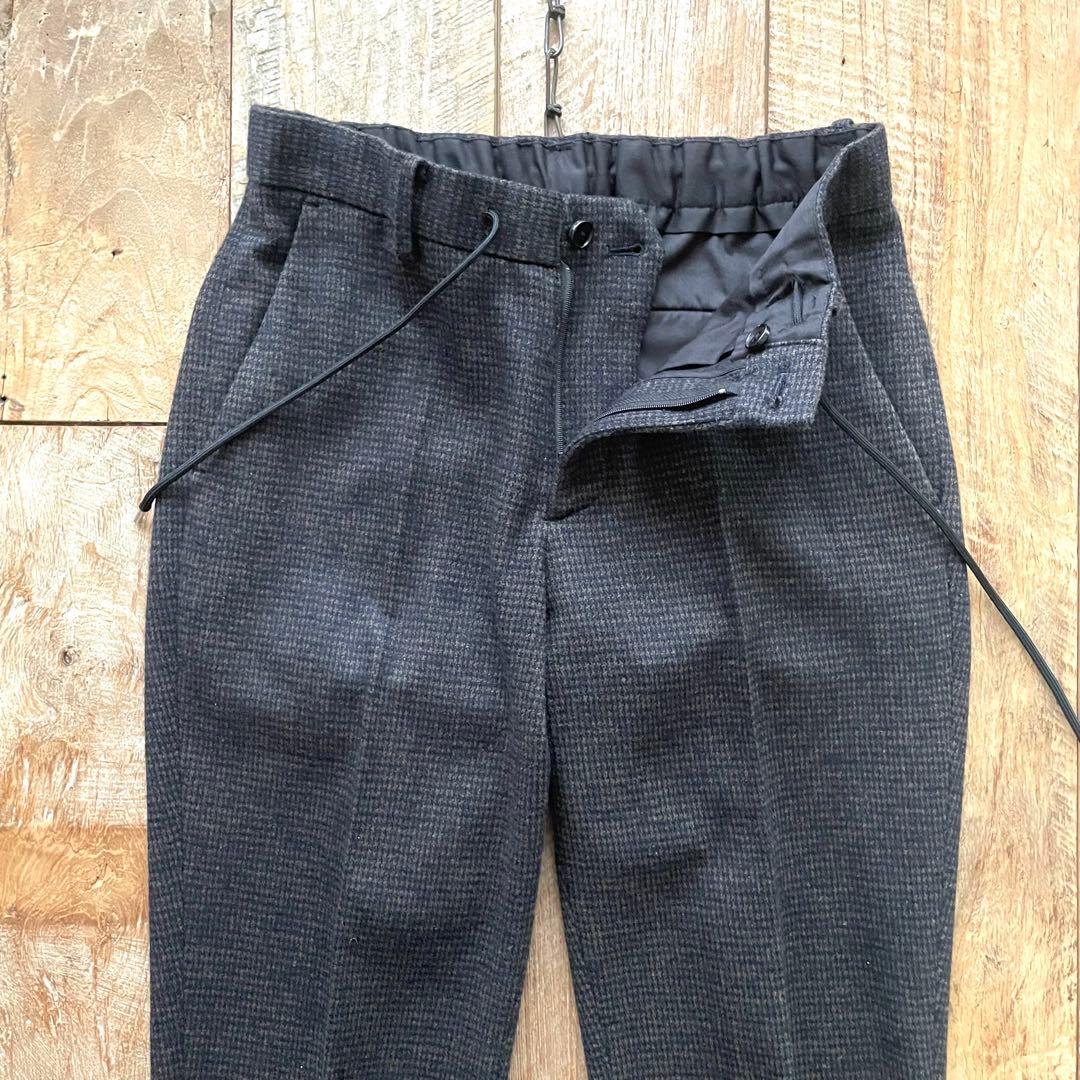 トラ吉 2本セット ÉDIFICE イージー ウール スラックスパンツ S