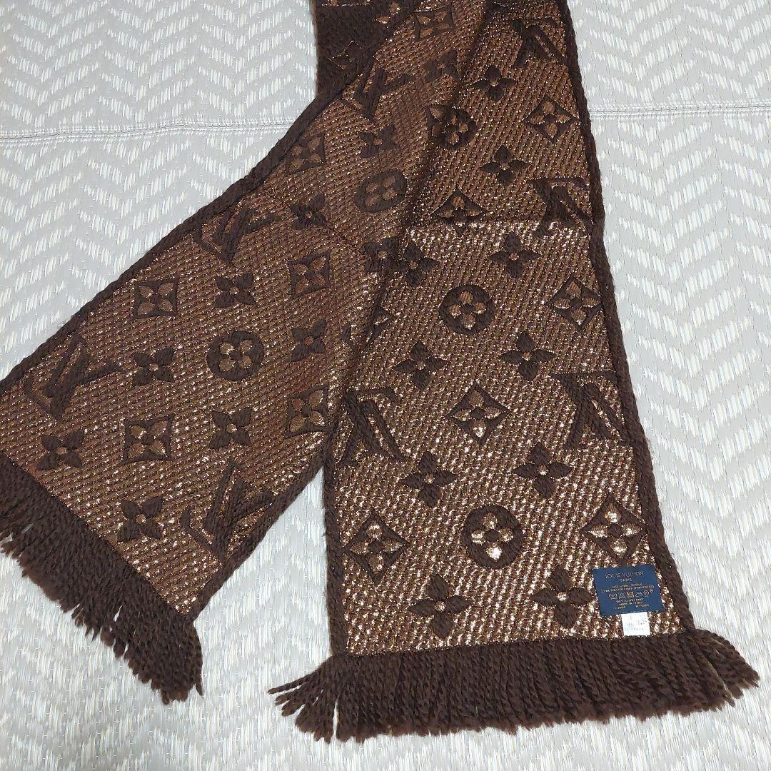 ルイ・ヴィトン ブラウン マフラー