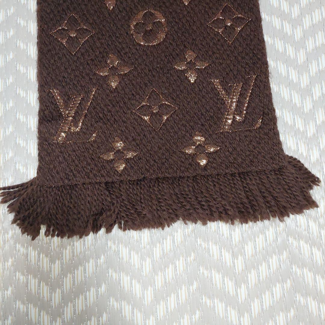 ルイ・ヴィトン ブラウン マフラー