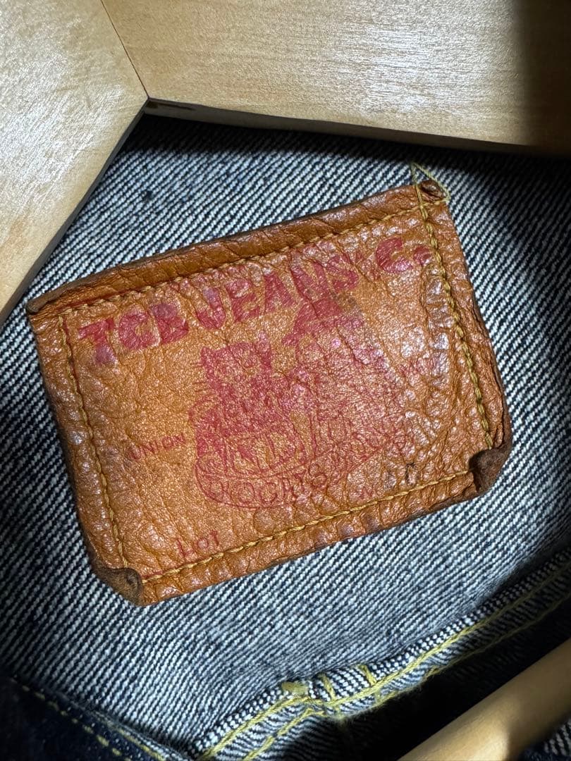 【美品】TCB S40's JACKET 大戦モデル Tバック40 廃盤赤タブ