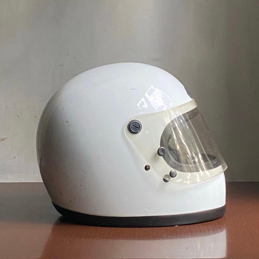 SHOEI 族ヘル 目深加工 リペア済み 未使用 ビンテージヘルメット