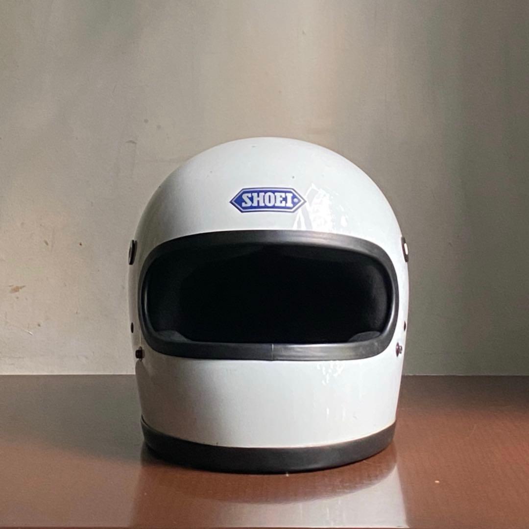 SHOEI 族ヘル 目深加工 リペア済み 未使用 ビンテージヘルメット