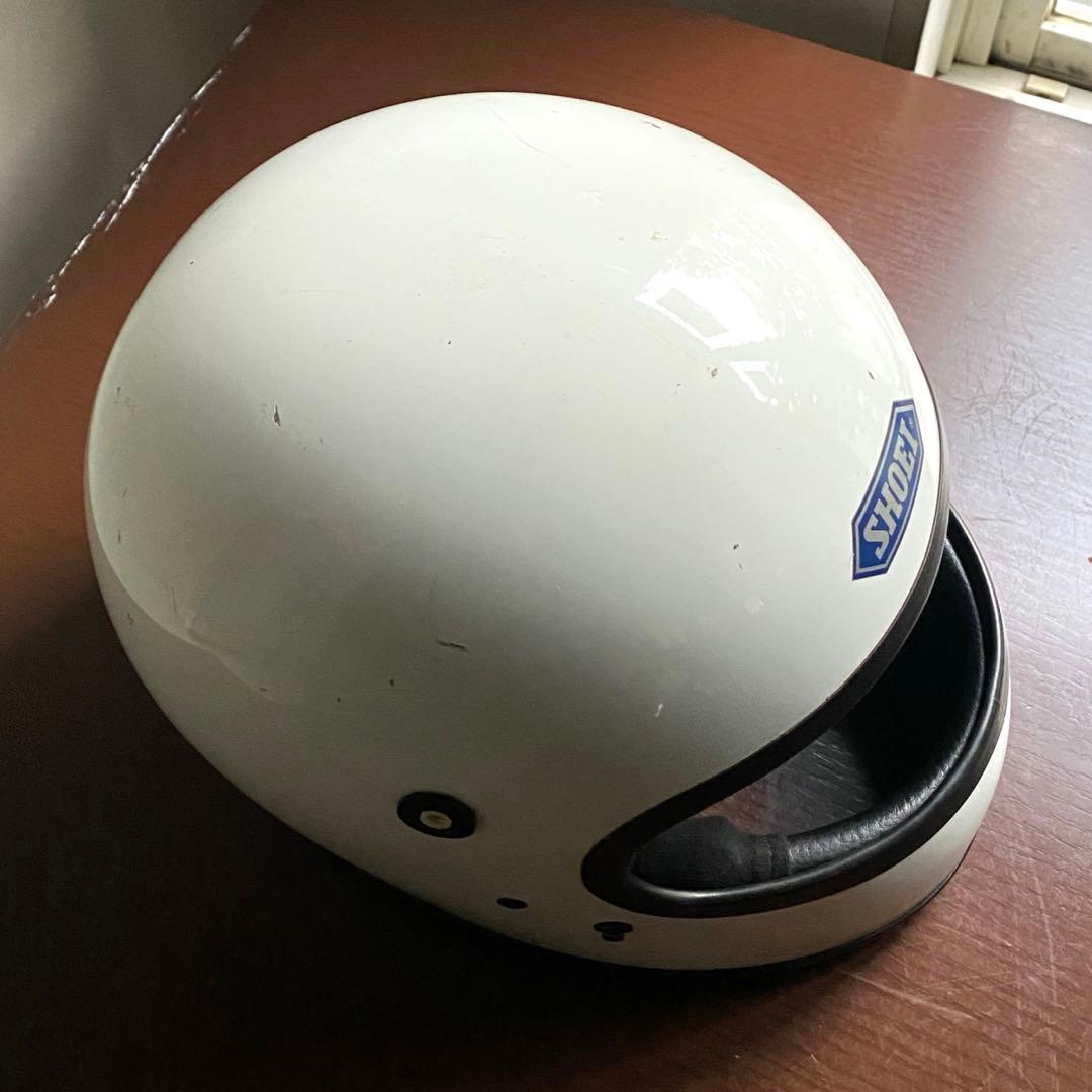 SHOEI 族ヘル 目深加工 リペア済み 未使用 ビンテージヘルメット
