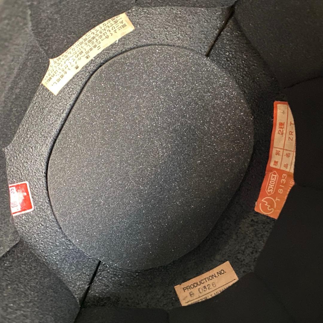 SHOEI 族ヘル 目深加工 リペア済み 未使用 ビンテージヘルメット