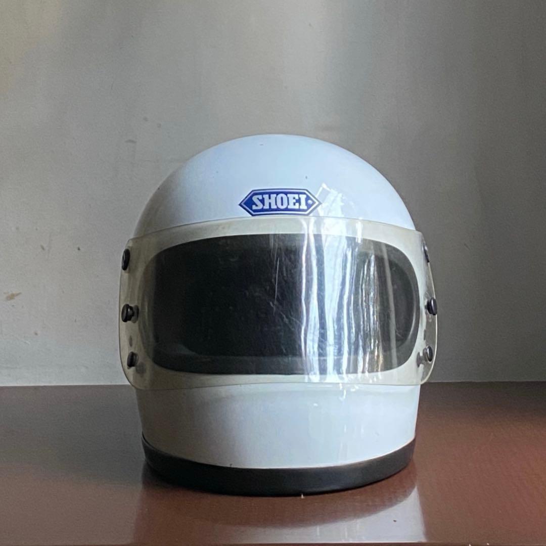 SHOEI 族ヘル 目深加工 リペア済み 未使用 ビンテージヘルメット