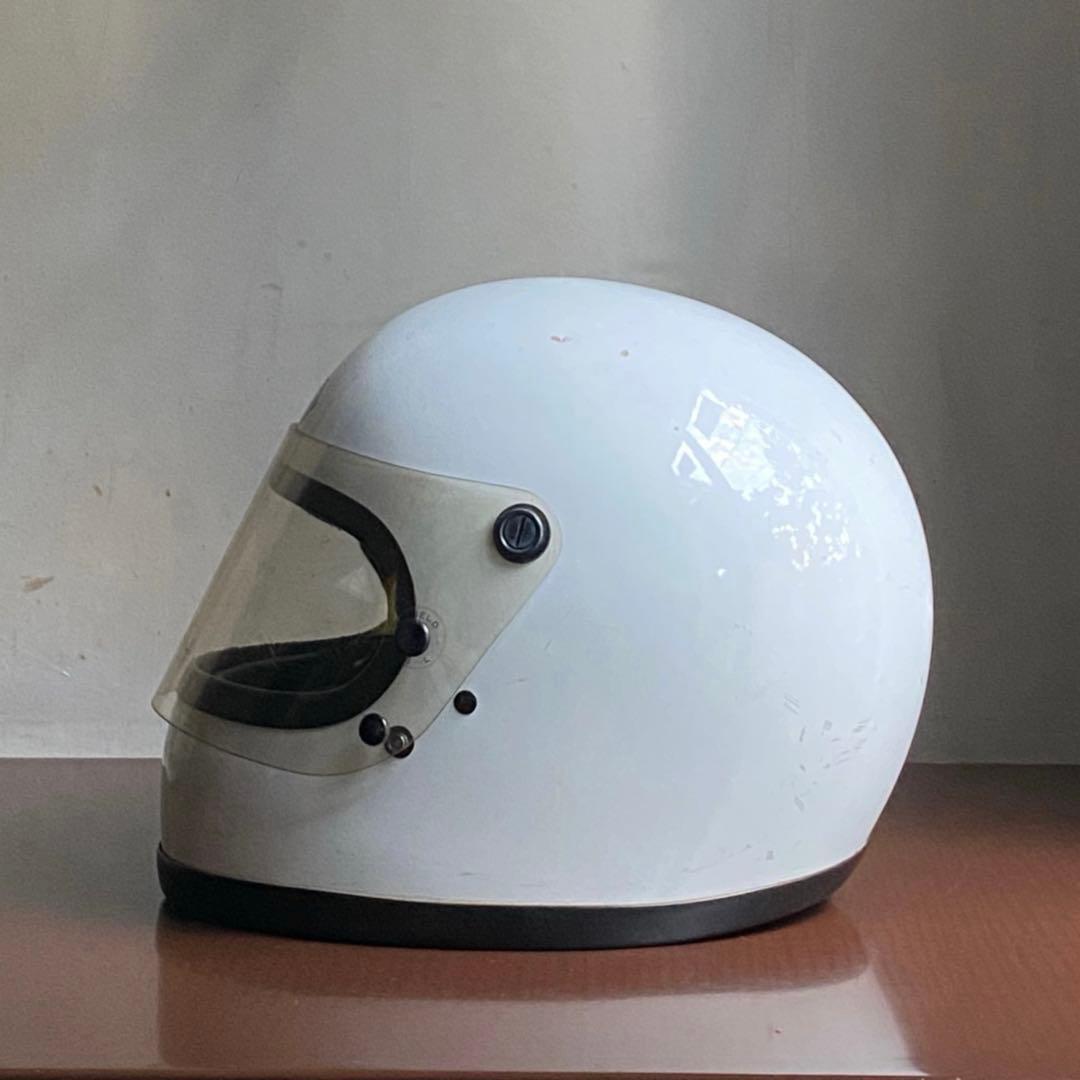 SHOEI 族ヘル 目深加工 リペア済み 未使用 ビンテージヘルメット