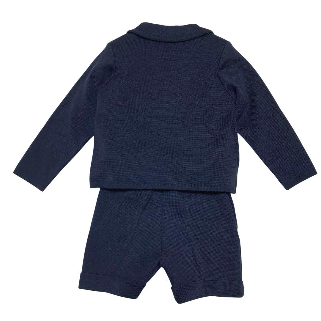 極美品 familiar ファミリア フォーマルスーツ 4点セット100 男の子