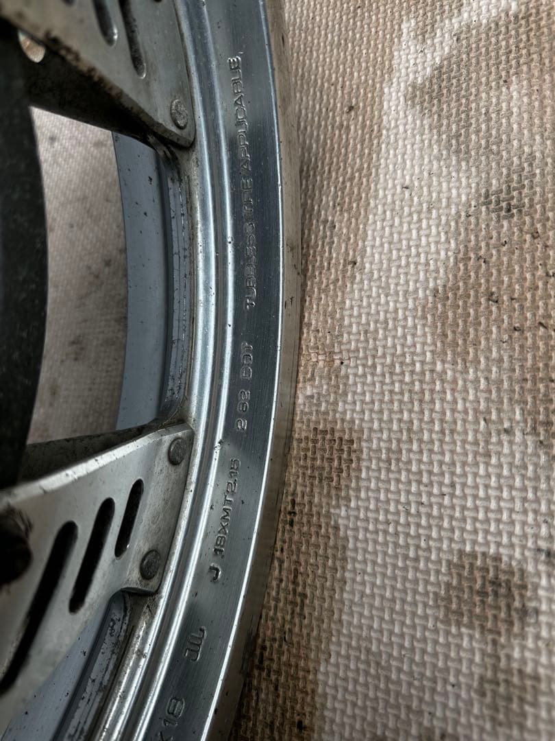 CBX400F ホイール