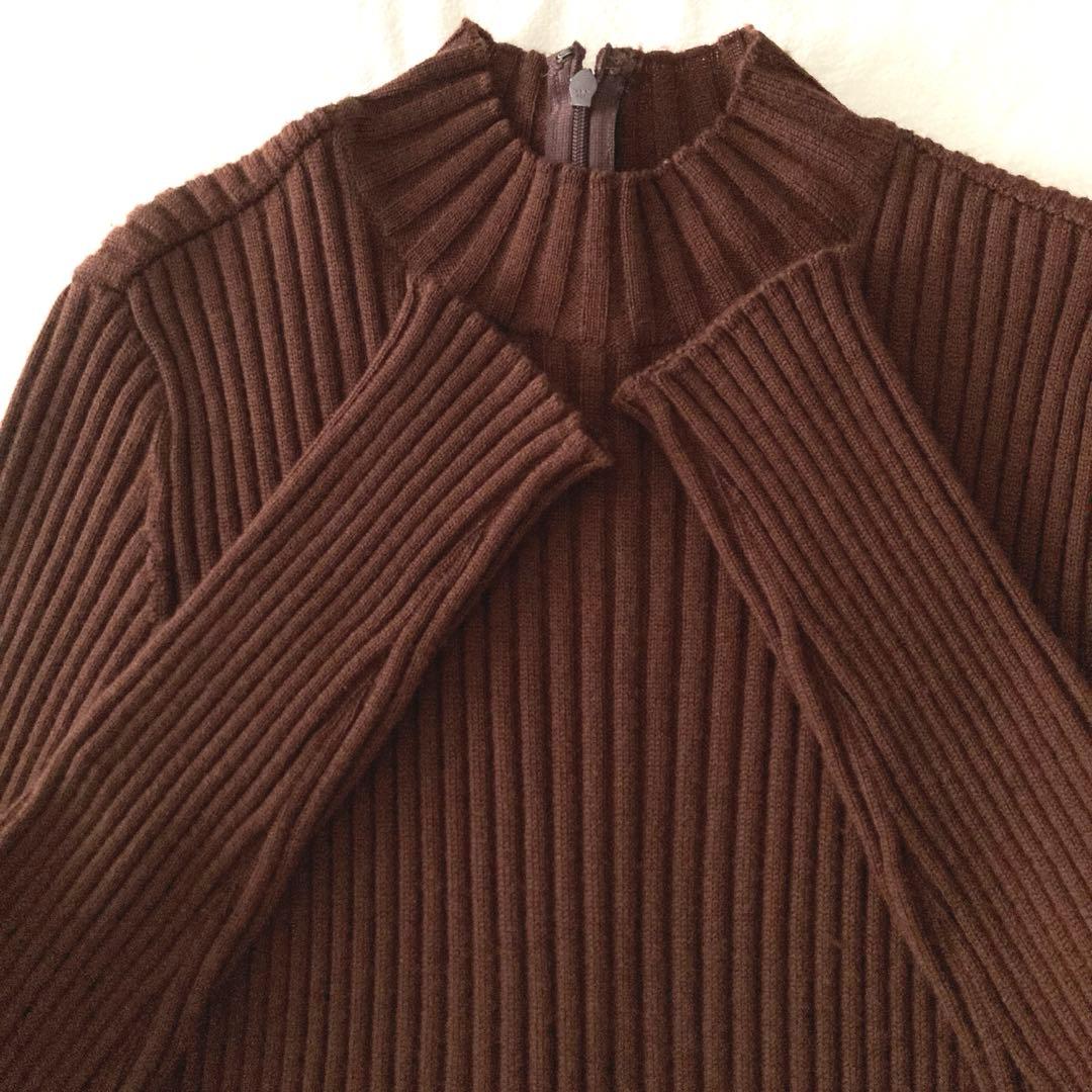 ★さくら★ M’S GRACY エムズ　チェック　切替　ワンピース　リボン