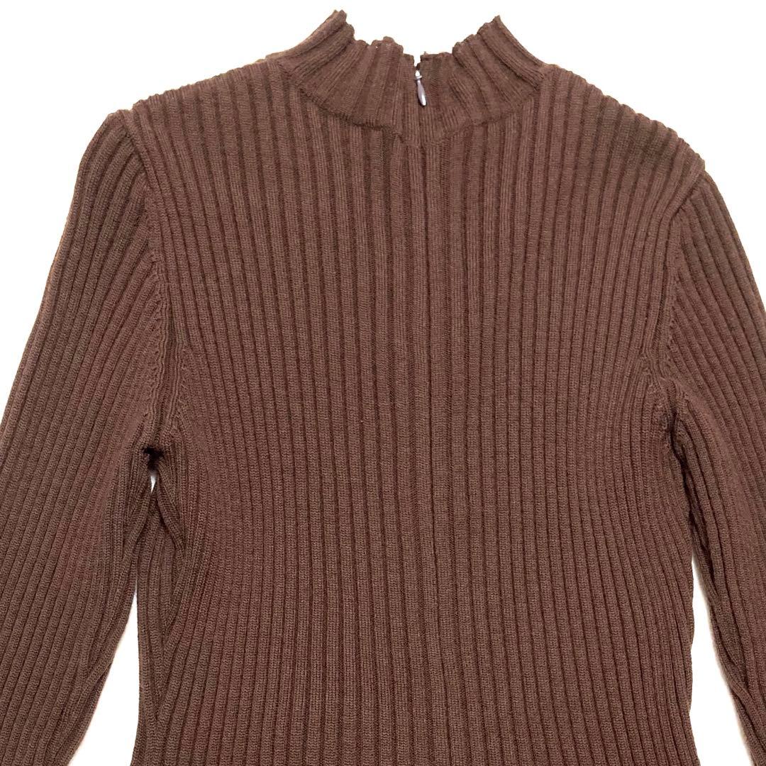 ★さくら★ M’S GRACY エムズ　チェック　切替　ワンピース　リボン