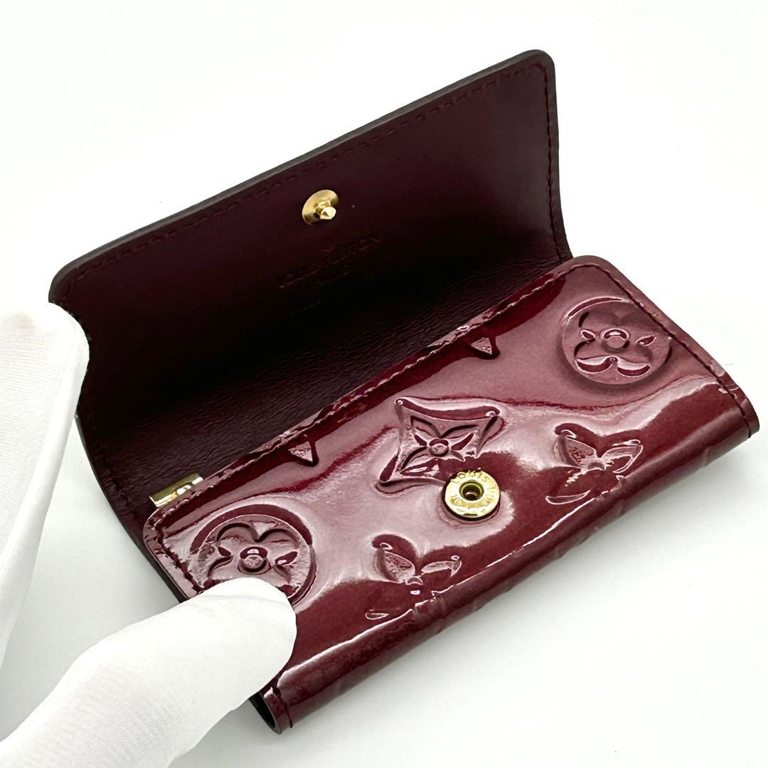 【極美品】ルイヴィトン ヴェルニ ミュルティクレ4 キーケース