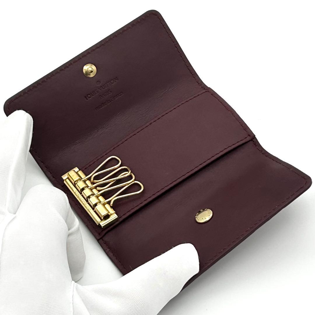 【極美品】ルイヴィトン ヴェルニ ミュルティクレ4 キーケース