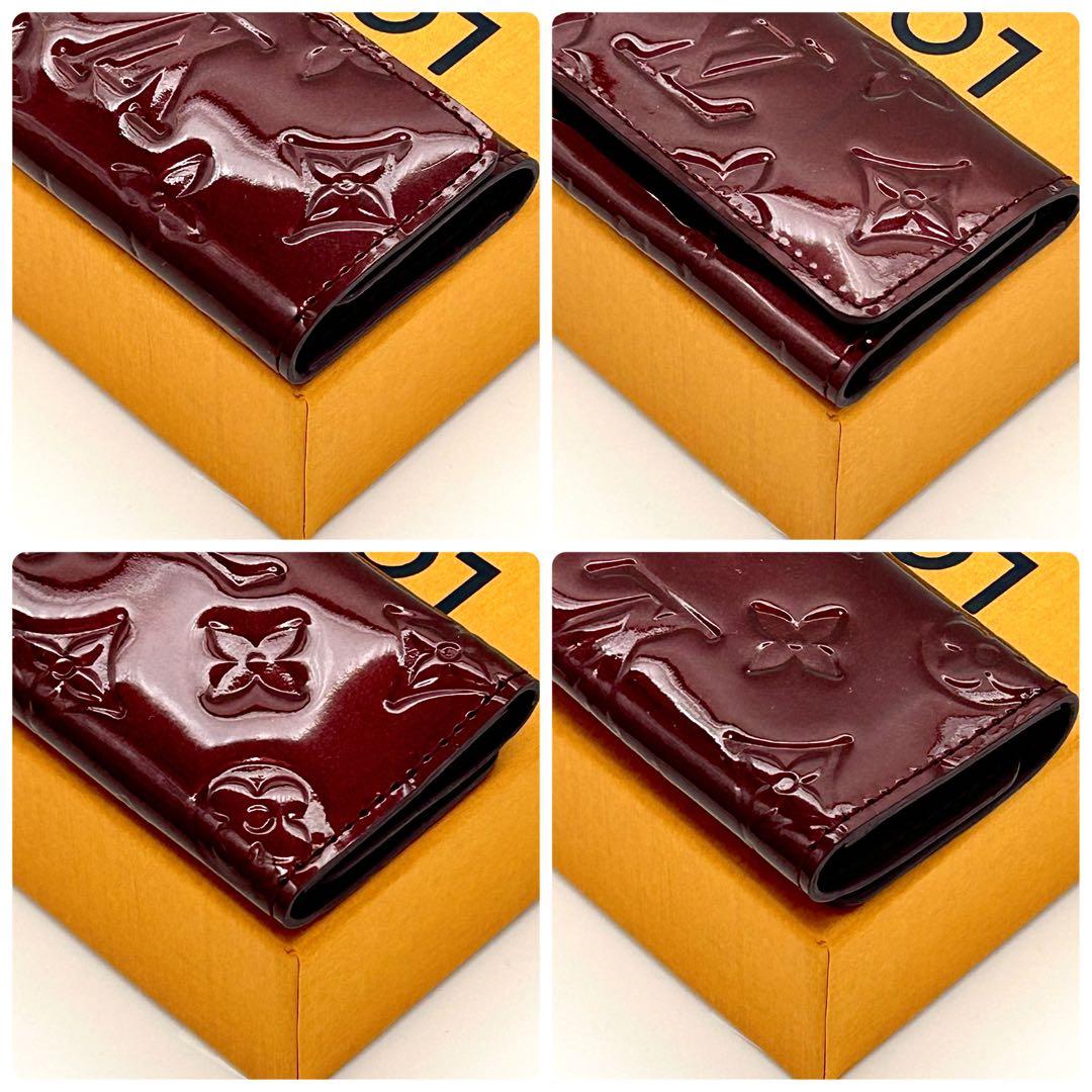 【極美品】ルイヴィトン ヴェルニ ミュルティクレ4 キーケース