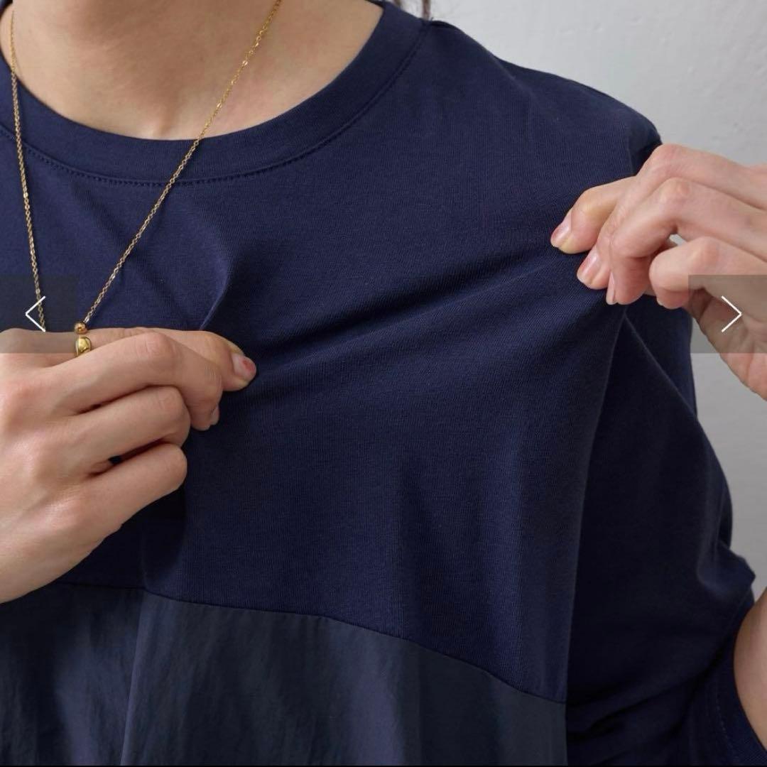 ビアズリー マルワンピ　ネイビーサイズ1 新品タグ付き