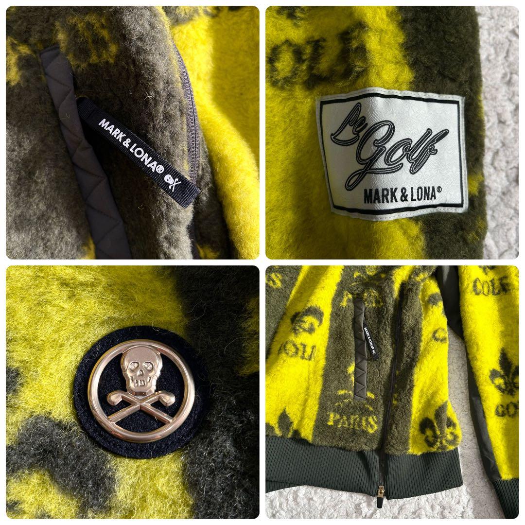 未使用タグ付 2022AW マークアンドロナ ボアニット チャーム付 サイズXL