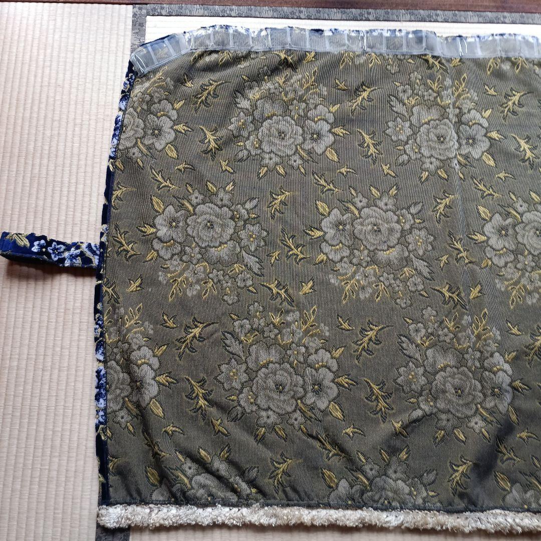 トラックセンターカーテン＆フロントカーテン、マドンナネイビーブルー