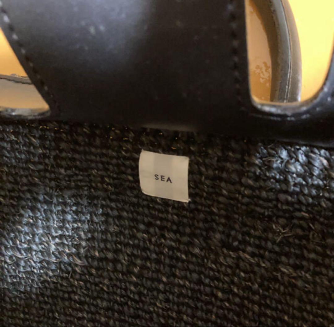 SEA 黒カゴバック　Sサイズ