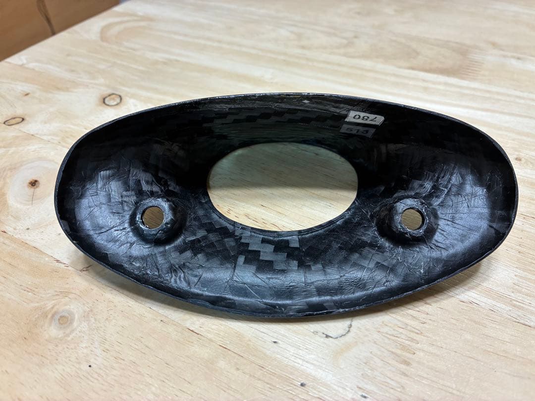 CBR600rr TST カーボンマフラーキャップ