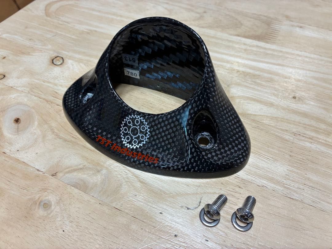 CBR600rr TST カーボンマフラーキャップ