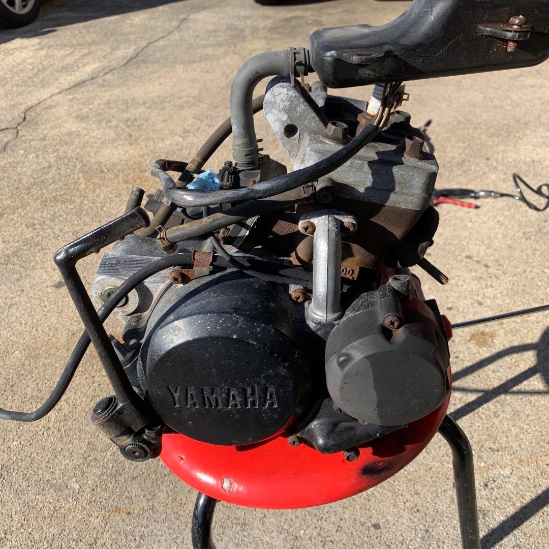 TZ50 エンジン　圧縮あり　マニホールド　オイルポンプ　ジェネレーター　セット