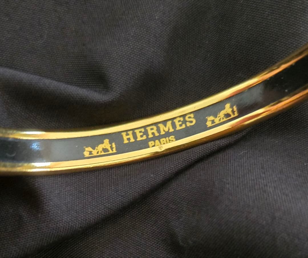 ヴィンテージ HERMÈS エマイユ バングル