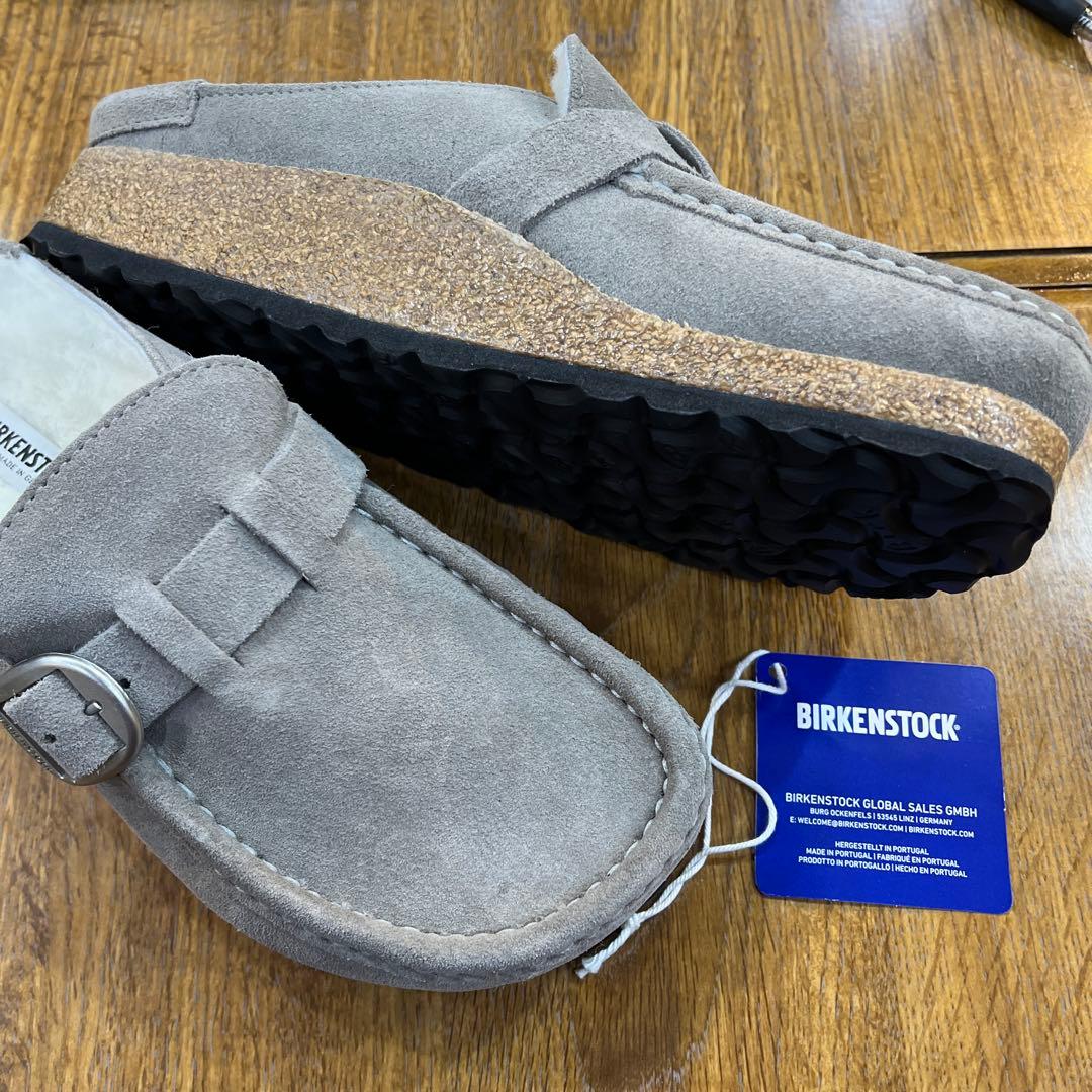 ビルケンBUCKLEYシェア.ストーン.ファー 37 新品定価¥28600