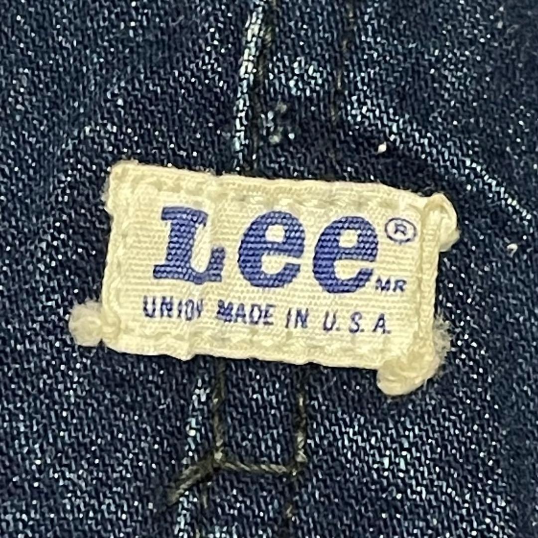 激レア 極美品 60s usa製 Lee 91-J デニム カバーオール 濃紺