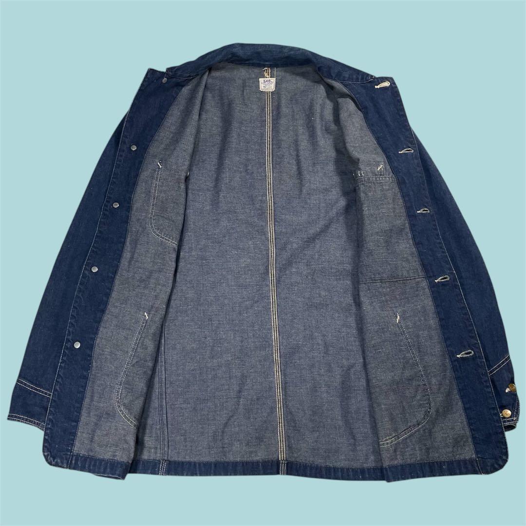 激レア 極美品 60s usa製 Lee 91-J デニム カバーオール 濃紺