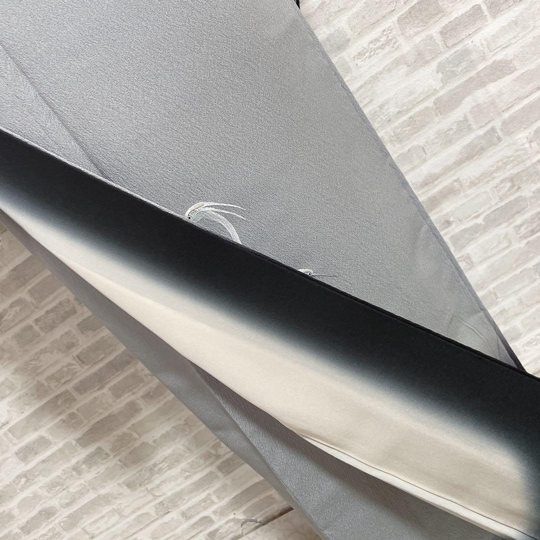 訪問着　フルセット　鷺　静寂　静けさの中の桜　手刺繍　ニューはればれ加工　P2