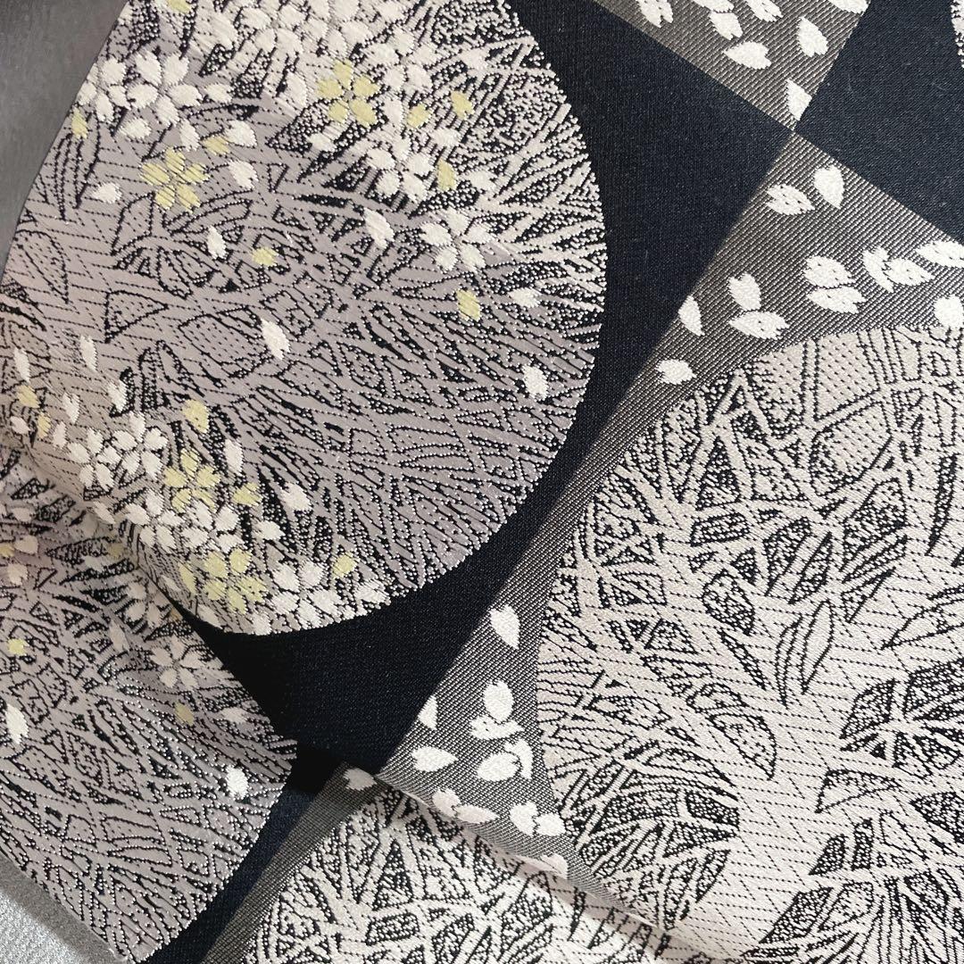 訪問着　フルセット　鷺　静寂　静けさの中の桜　手刺繍　ニューはればれ加工　P2