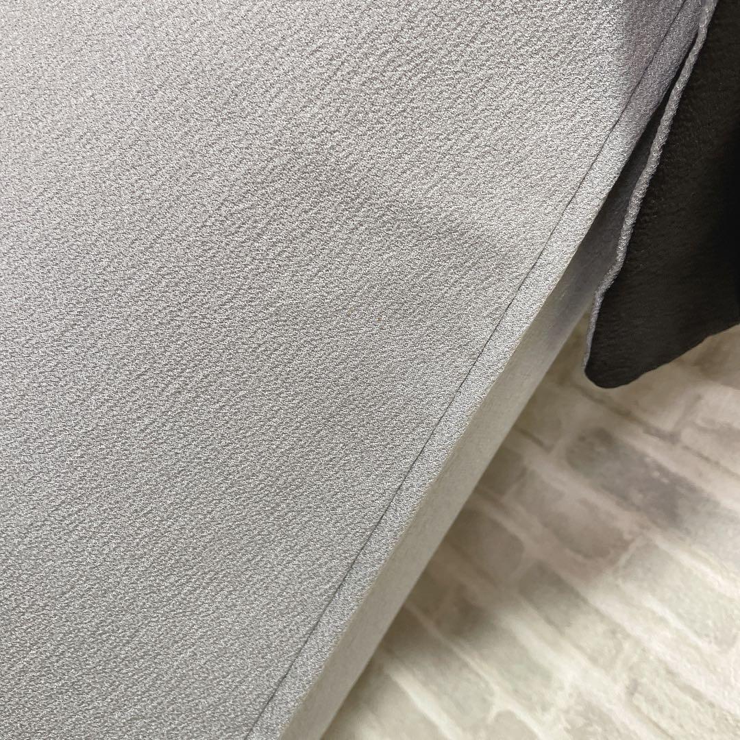 訪問着　フルセット　鷺　静寂　静けさの中の桜　手刺繍　ニューはればれ加工　P2