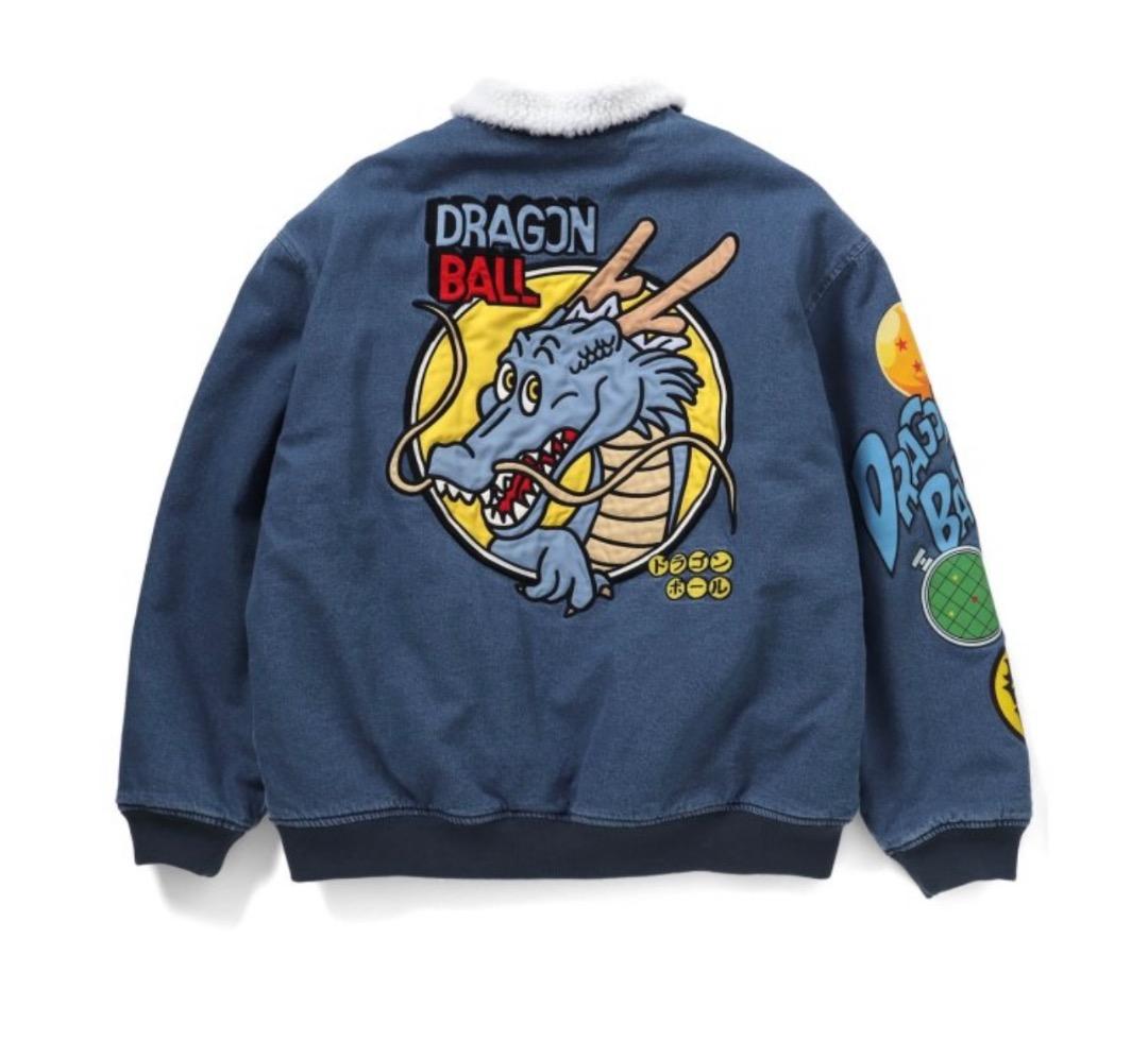 BREEZE ドラゴンボールコラボ_デニムボアジャケット