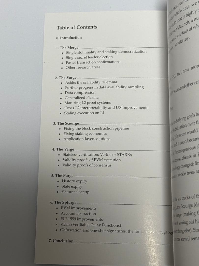 洋書 Possible Future of the Ethereum Protocol