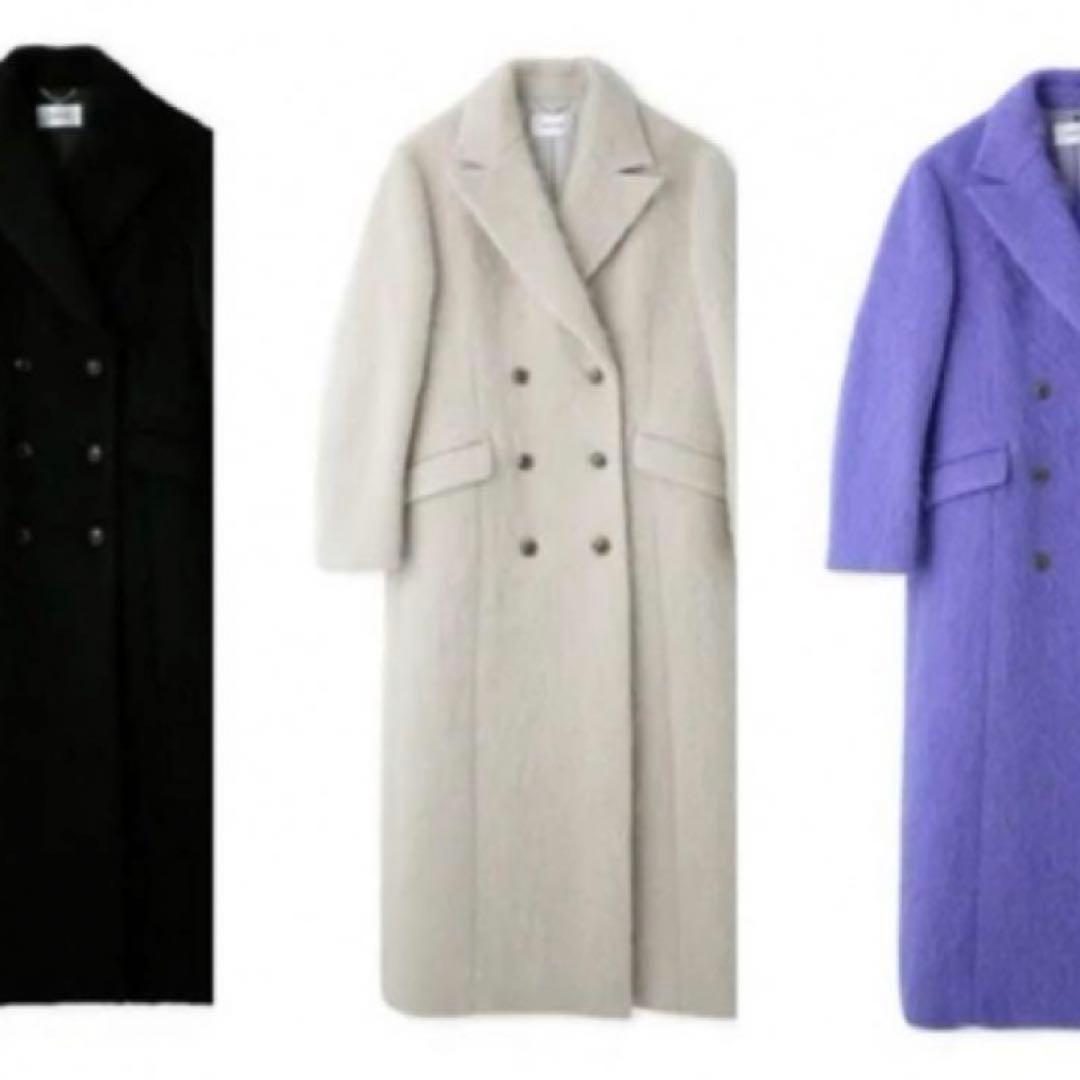 定価:68,300 FRAY I.D ダブルブレストシャギーコート モヘヤ