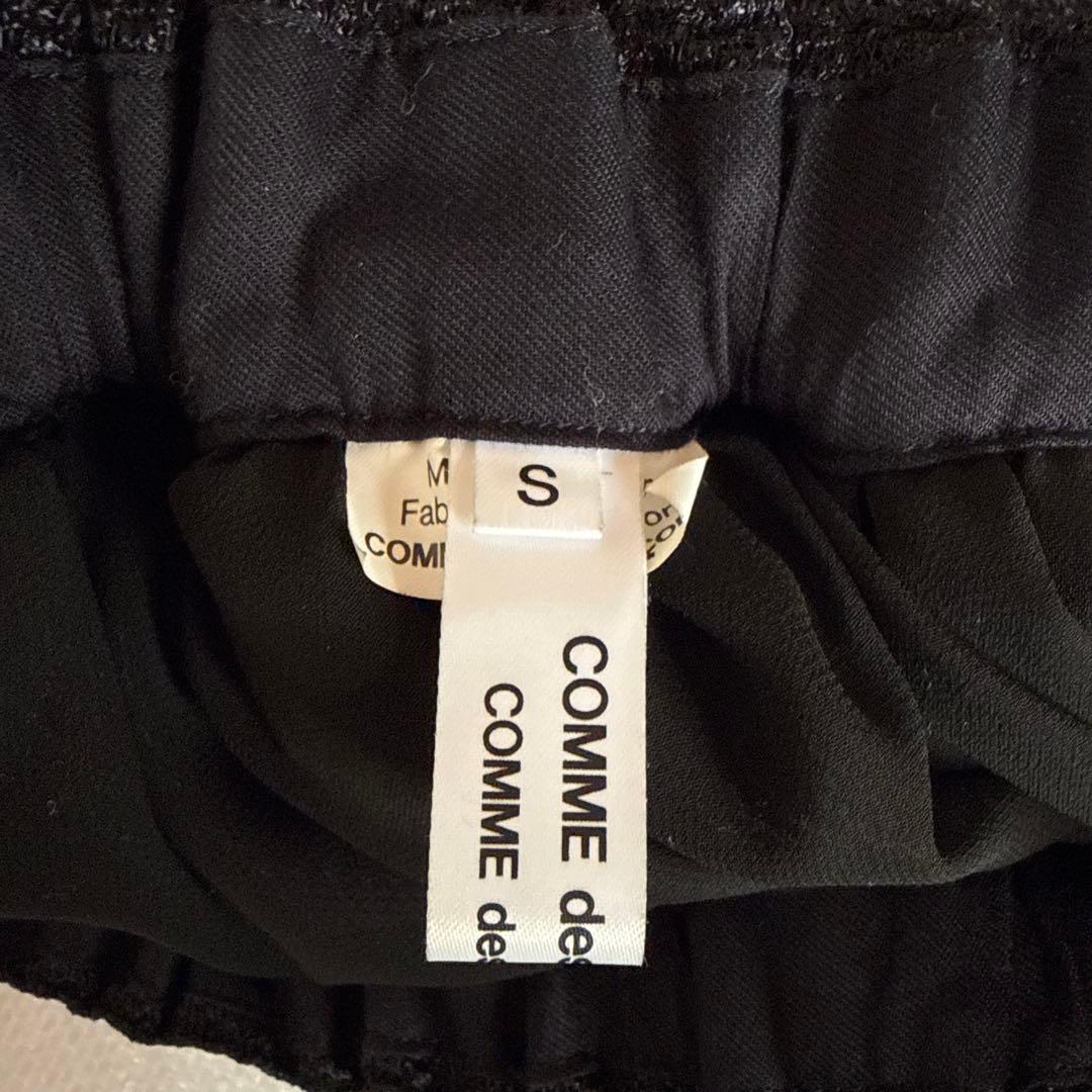 美品 COMME des GARÇONS ブラック スカート 短冊 コムコム