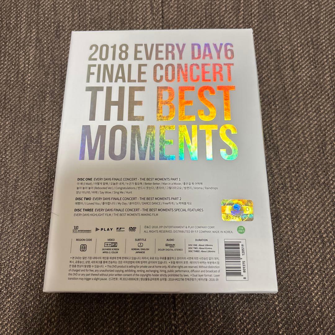 ミュージック DAY6 THE BEST MOMENT DVD