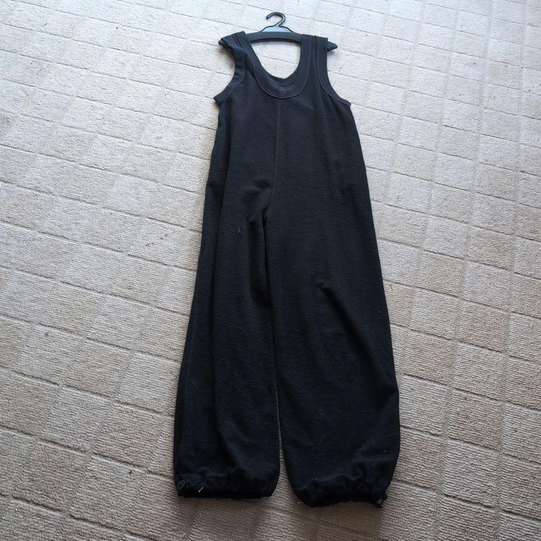 Cottonlinen Rough Combinaison ブラック