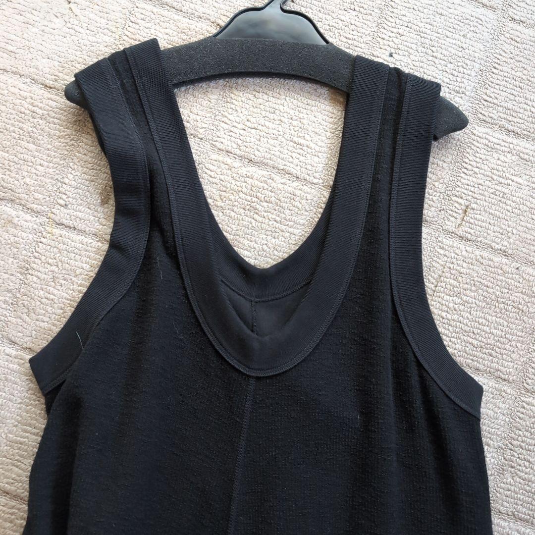 Cottonlinen Rough Combinaison ブラック