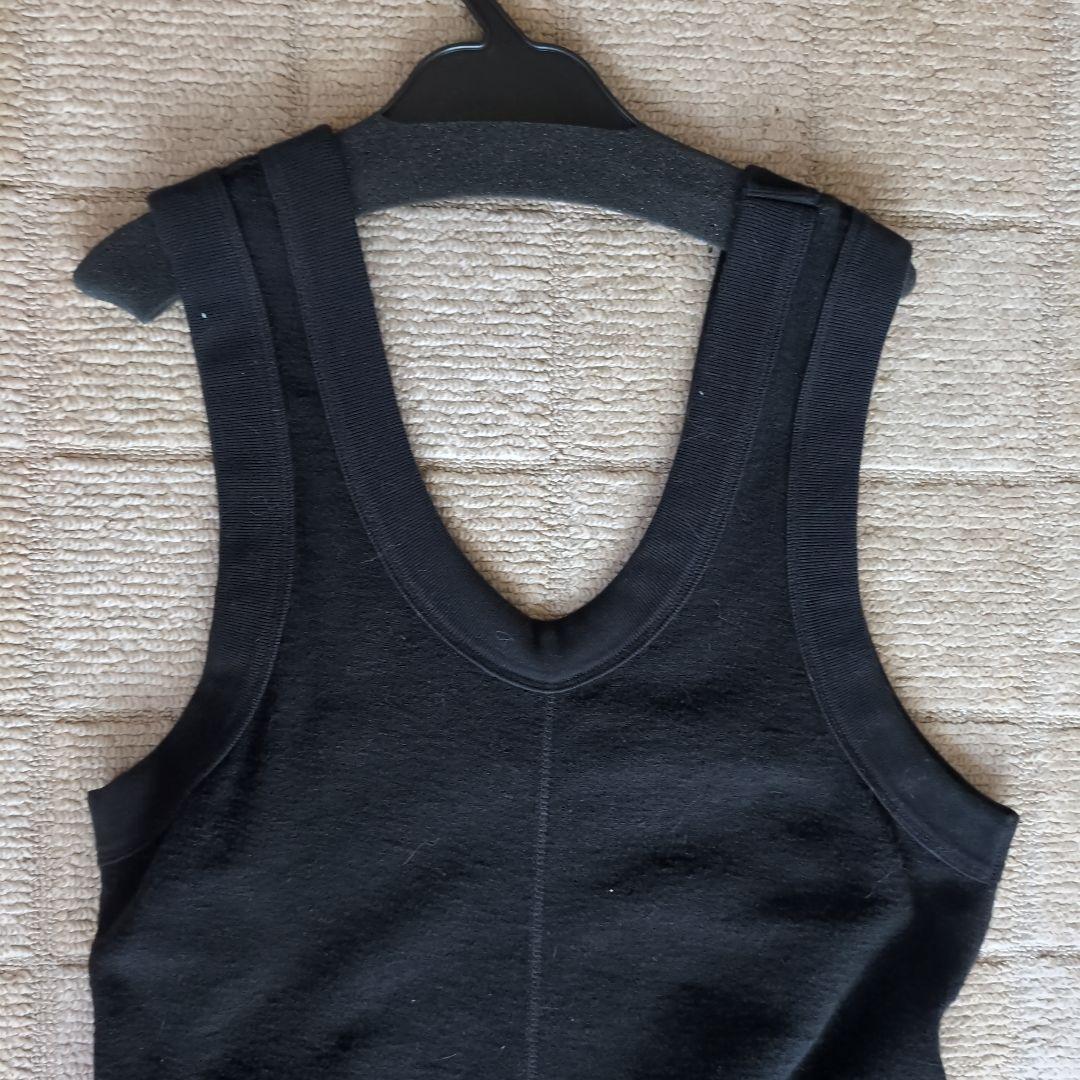 Cottonlinen Rough Combinaison ブラック