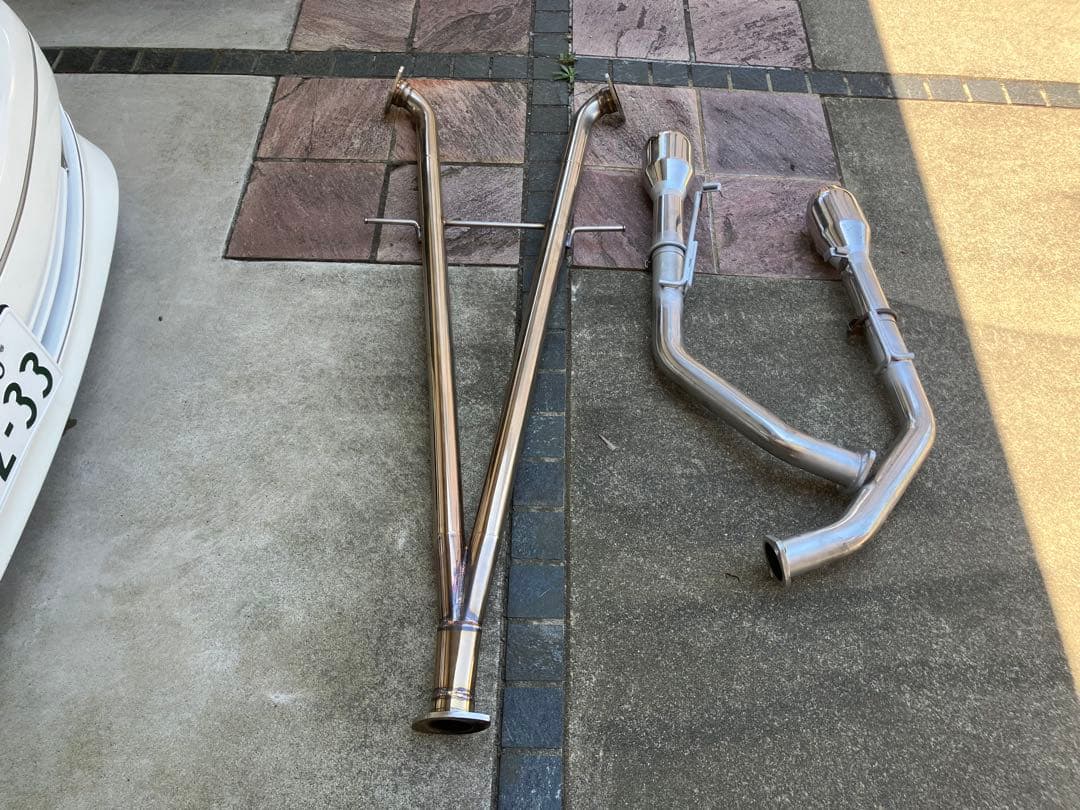 16アリスト用　ストレートマフラー　メーカー不明