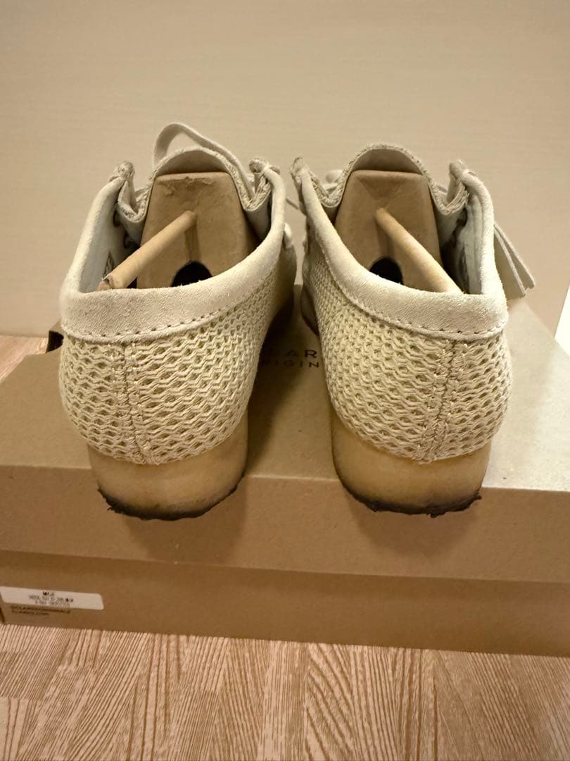 Clarks Originals WALLABEE ワラビー オフホワイト