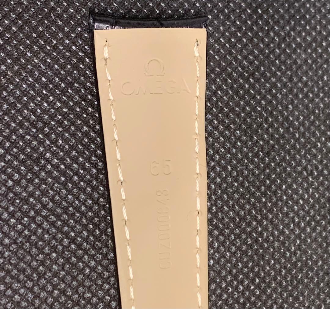 未使用 定価61600円 OMEGA 純正 アリゲーター オメガ20mm ベルト