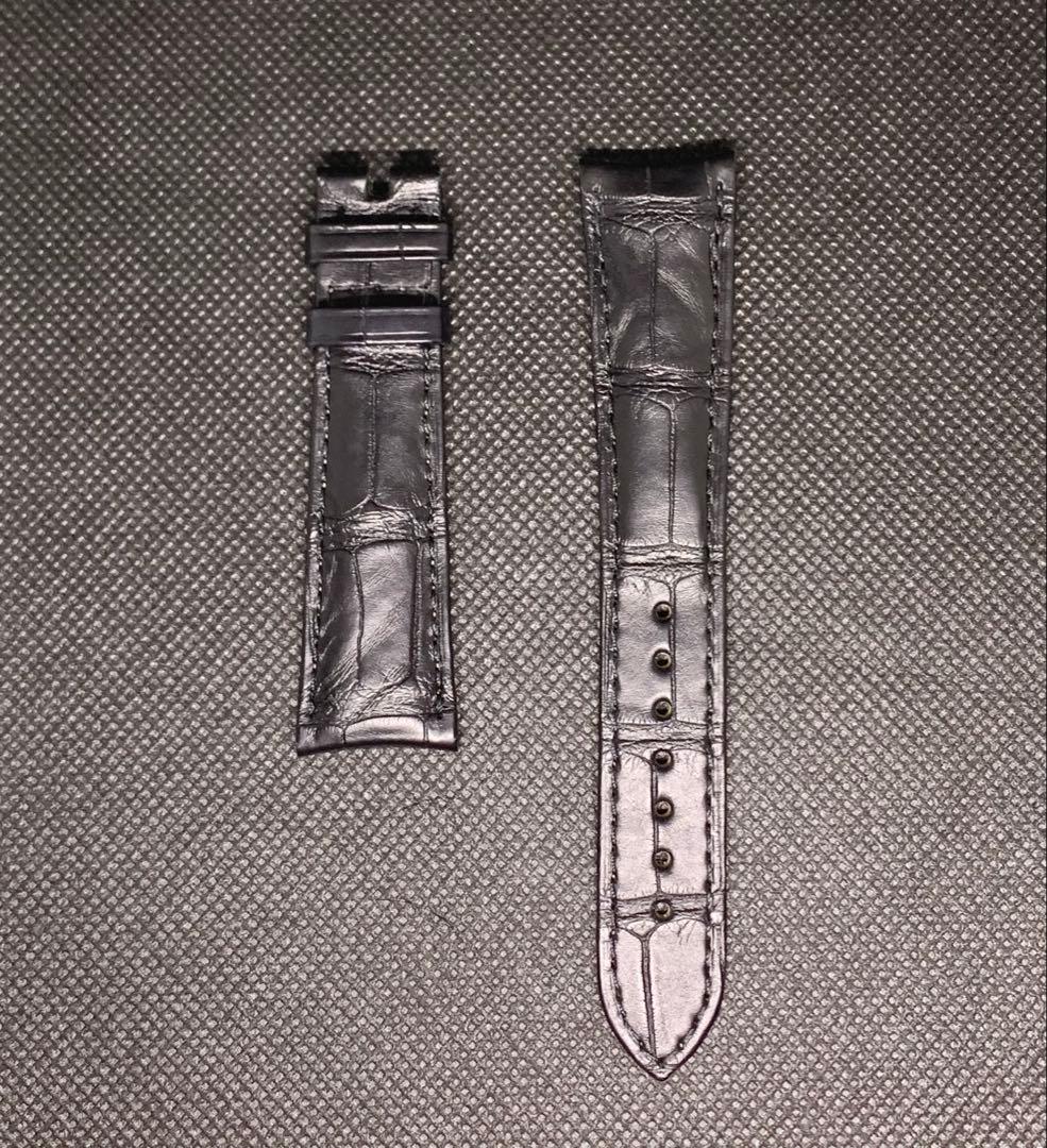 未使用 定価61600円 OMEGA 純正 アリゲーター オメガ20mm ベルト