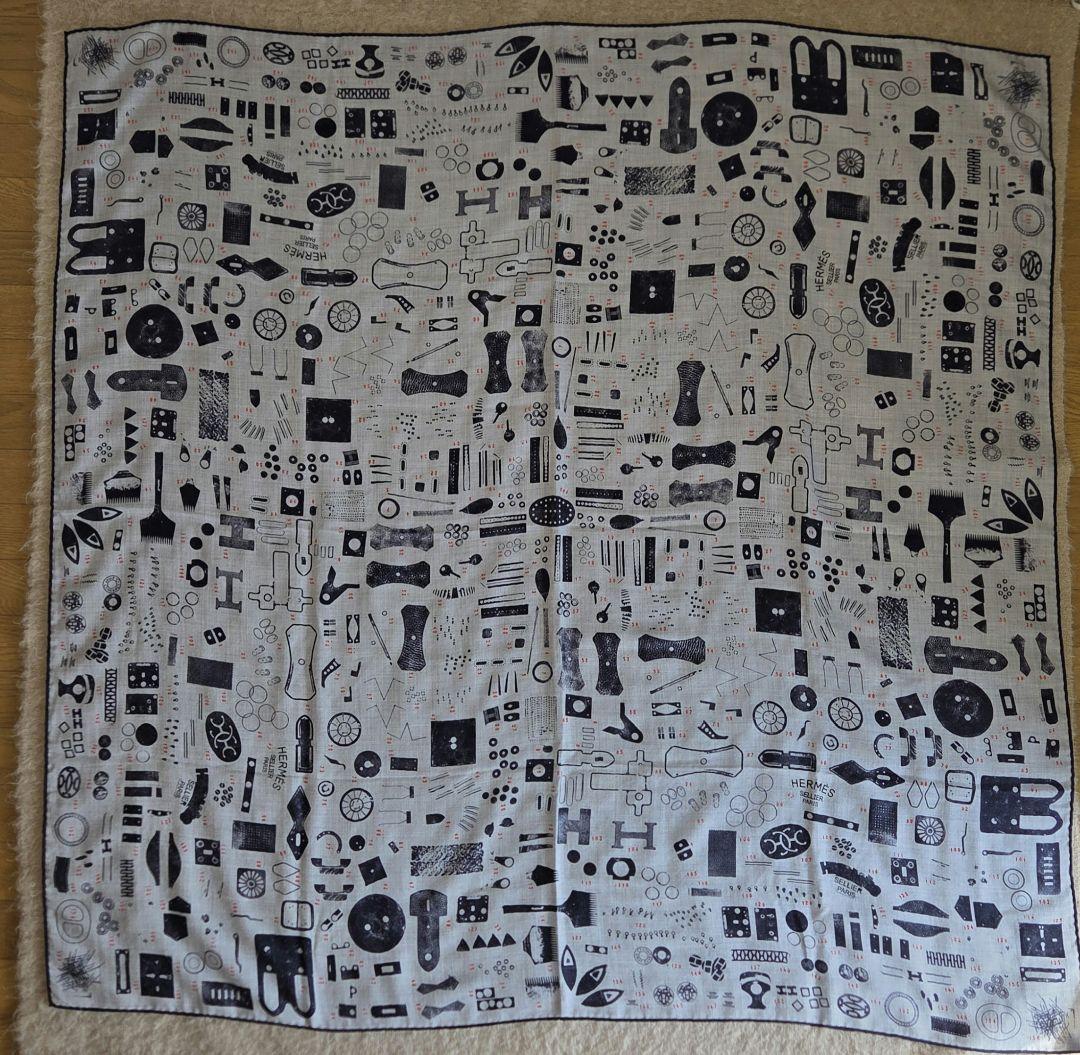 専用　エルメス　カレジェアン　カレ140　カシミアシルク