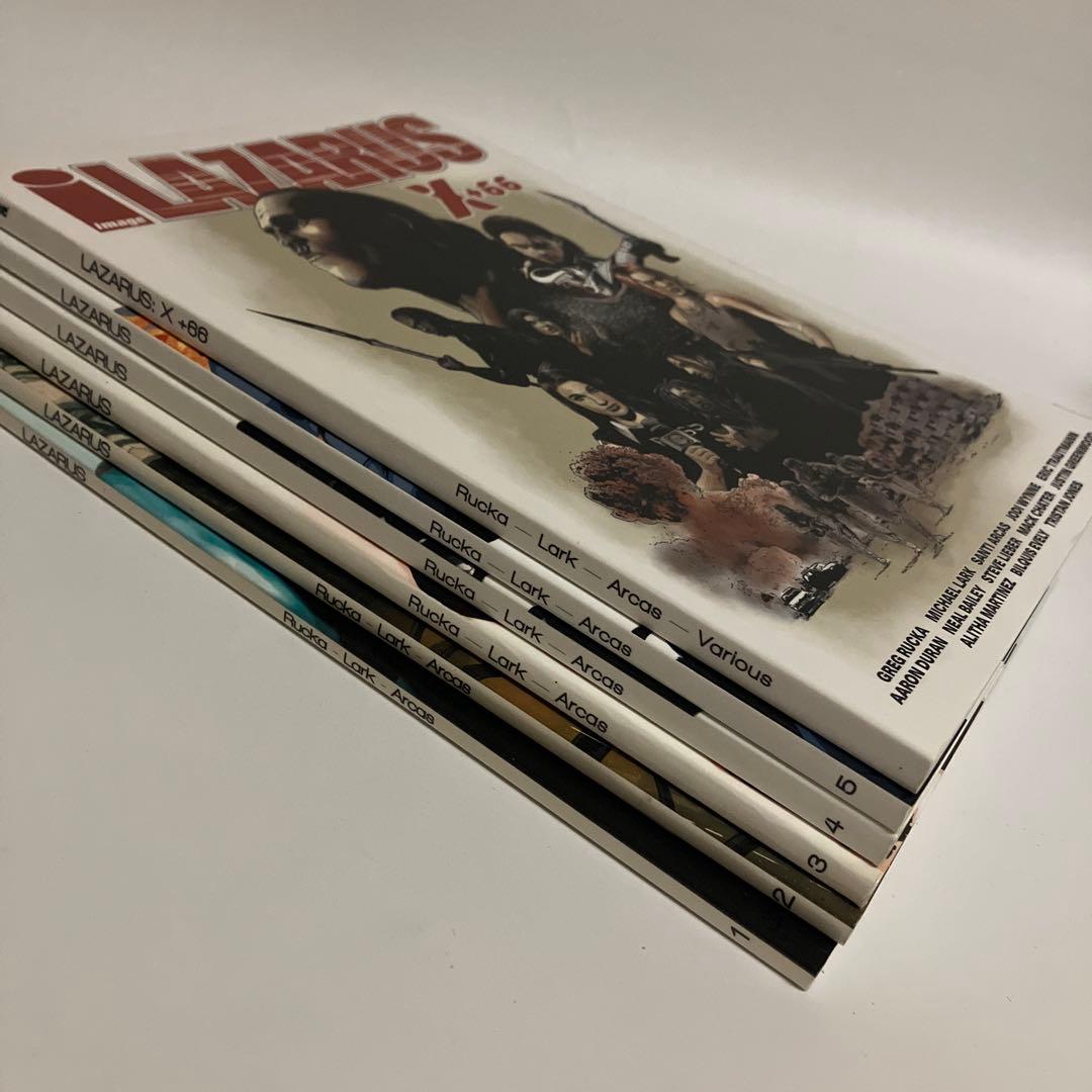 アメコミ・英語　LAZARUS　6冊セット