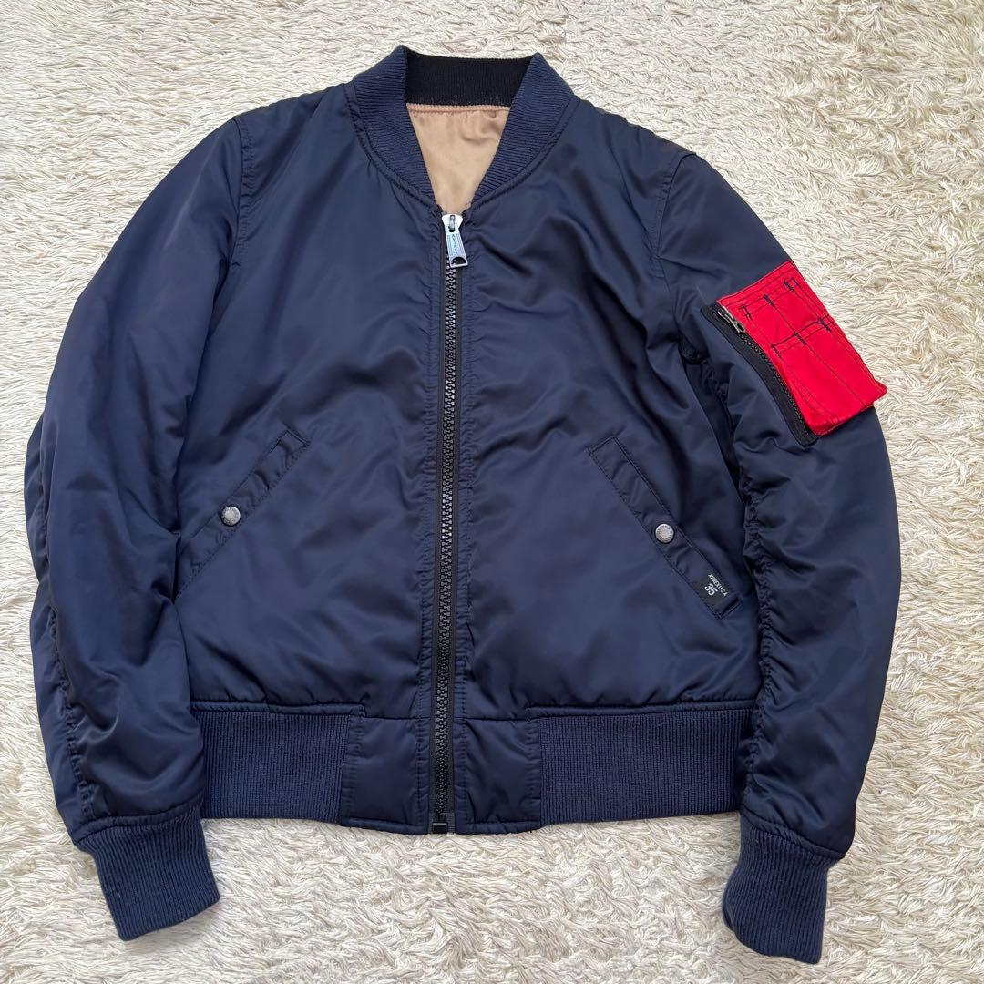 限定　AVIREX 35周年限定モデル　MA-1 ユニオンジャックリバーシブル