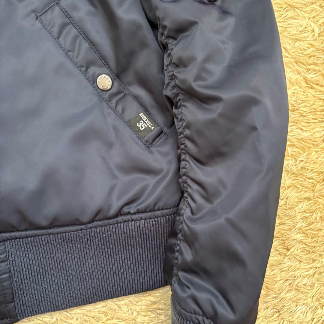 限定　AVIREX 35周年限定モデル　MA-1 ユニオンジャックリバーシブル